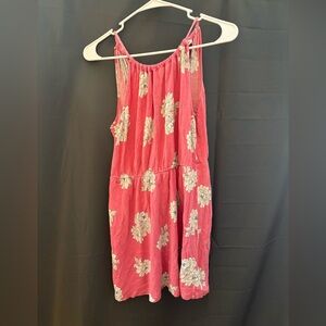 Pre-Loved Old Navy Summer Dress Size Large small rip in seam defect